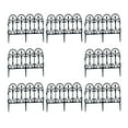thumbnail image 1 of Garden Fence Ornament Landscape Edging Flower Edging Panels Animal Barrier Fence 8pcs, 1 of 9