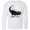 AA-White, variant on Inktastic Animals Cute Skunk Wasn't Me Long Sleeve Youth T-Shirt