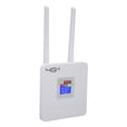 thumbnail image 2 of Enrutador WiFi 4G Bling Bling 300M CAT4 32 Ranura SIM estándar Batería incorporada Enrutador LTE inalámbrico para monitor de escritorio Enchufe estadounidense 100‑240 V, 2 of 12