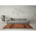 thumbnail image 3 of Ahgly Company Indoor Rectangle Persian Brown Traditional Area Rugs, 8' x 10', 3 of 4