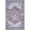 Red/Navy, variant on SAFAVIEH Tucson Medici Traditional Machine Washable Area Rug, 4' x 4' Square, Red/Blue
