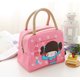 thumbnail image 2 of Bolso Bolsa de Almuerzo Alimentos Comida Forma de Chica Para Viaje Picnic Portátil Rosada SM SunniMix Bolso del almuerzo, 2 of 8
