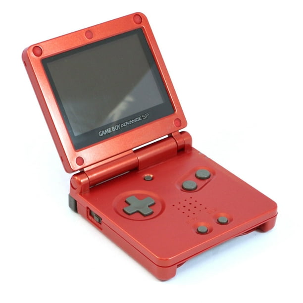 Restored Game Boy Advance - Flame Red With Charger (Refurbished) - Walmart.com