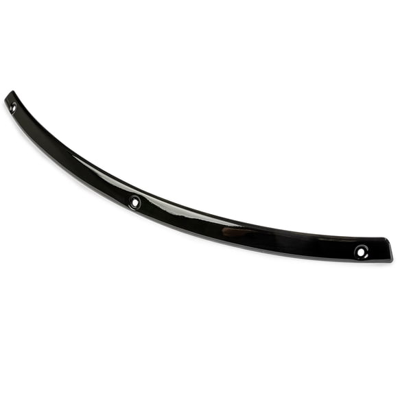 Krator Black Windshield Trim Windscreen Accent Compatible with Harley Davidson Trikes 2009-2013