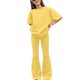 thumbnail image 2 of Camisas de Manga Larga de Niños Tamaño 12-14 Juventud Color Sólido Manga Corta Superior Y Pantalones Largos de Dos Piezas Conjunto de Niños de Vestir Casual, 2 of 6