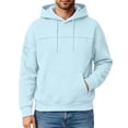 thumbnail image 2 of Snack Hoodie with Pouch Long Sleeve Pet Pouch Hoodie Unisex Pullover Sweatshirt Puppy Kitten Holder Carrier Hoodies, 2 of 9