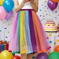 thumbnail image 5 of Women's Tulle Tutu Skirt - Multi-Layered Fluffy Princess Skirt for Role-playing,Parties & Costumes, 5 of 7