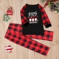 thumbnail image 2 of Christmas Pajamas for Family Family Pajamas Sets Matching Pajamas Plaid Elk Santa Family Matching Clothes Holiday Outfits for Family Christmas Pajamas Cheap, 2 of 8