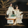 thumbnail image 7 of Oriental Furniture Black Lacquer Altar Cabinet - Royal Ladies, 7 of 7