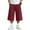 Wine, variant on OGLCCG Boys Capri Pants, Boys 3/4 Cropped Athletic Sweatpants, Wide Leg Loose Fit Casual Jogger Pants with Pockets for Kids Size 5-14