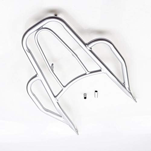 Dirt Bike Silver Rear Luggage Rack Shelf Bracket for Suzuki DRZ400 DR-Z 400S 400M Cafe Racer Cruiser