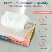 Soft 2-Ply Facial Tissue, White, 100-Count Box, Gentle and Durable (3,000 Tissues, Bulk Pack of 30-Boxes)