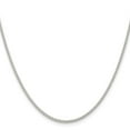 thumbnail image 3 of Auriga 925 Sterling Silver 1.6 mm Round Spiga Chain w/2in ext. Necklace for Women 18", 3 of 5
