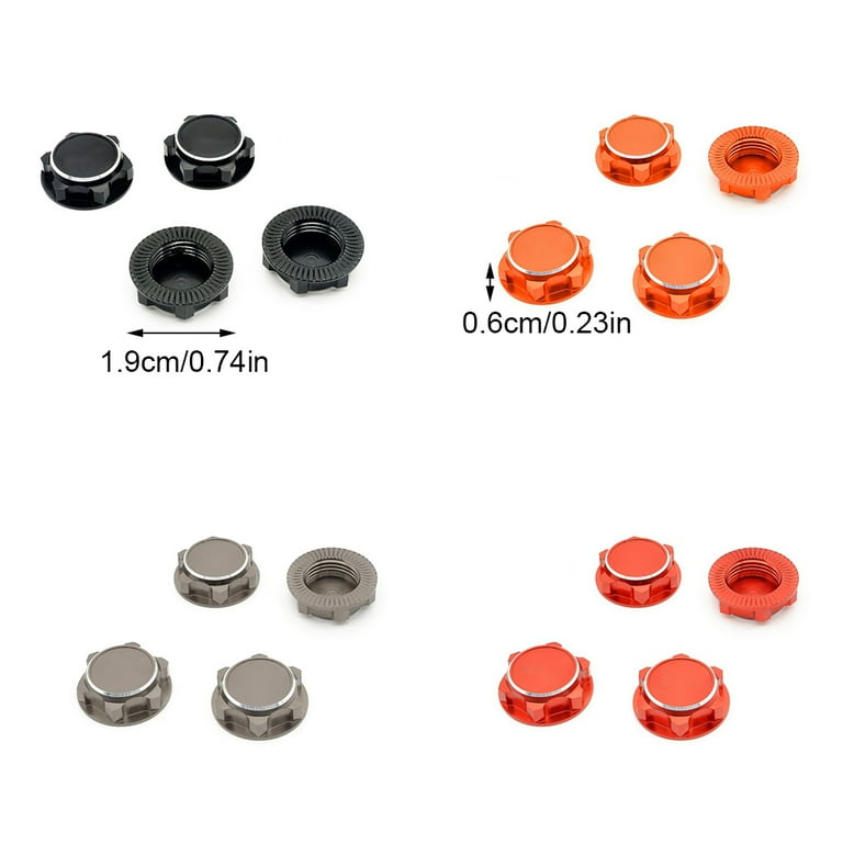 Rc car best sale wheel nuts