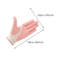 thumbnail image 4 of Miangastore 1 Paire de Gants de Golf pour Femmes en Rose avec Bande Ajustable, 4 of 8