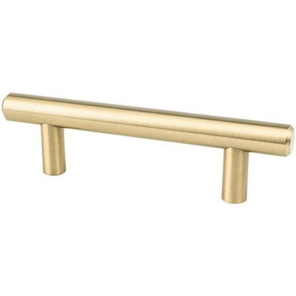 Berenson BE9540 20CZ 3 in. Advantage Plus Traditional Two Arch Pull, Champagne