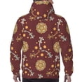 thumbnail image 5 of Hoodies for Men - Geometric Lizard Gecko Colorful_B Long Sleeve Comfrt Men'S Fashion Hoodies & Sweatshirts, Sweatshirts for Men Hoodies Pullover Clothing Clothes with Pouch, 5 of 7