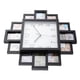 thumbnail image 4 of Reloj De Pared De Plástico 2 En 1, Marco De Fotos, Hogar Moderno Negro, 4 of 7