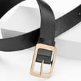 thumbnail image 2 of SWSMCLT Women's Faux Leather Belt Buckle Square Fall Spring Belt For Dress Adjustable Belts Metal Fashion Black X-Small-Large, 2 of 4