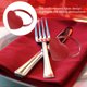 thumbnail image 1 of Nestingho 8Ud De Servilleta En Metal Con Para Cena Y Eventos Especiales, 1 of 7