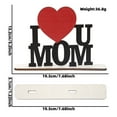thumbnail image 3 of Mother's Day Decorations Love Letters Happy Mother's Day Table Wooden Centerpieces Cute Signs Tiered Tray Decor for Home Birthday Mother's Day Gift Party Supplies, 3 of 8