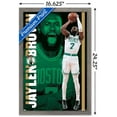 thumbnail image 3 of NBA Boston Celtics - Jaylen Brown 21 Wall Poster, 14.725" x 22.375", Framed, 3 of 3