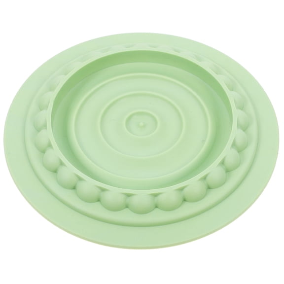 LOLIPPYY Pet Slow Feeder Bowl in Light Green with Easy Clean Silicone and Large Capacity for Dogs