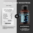 thumbnail image 2 of LIFEED Men | Suplemento Alimenticio con Vitaminas para Hombres | Cápsulas a Base de Creatina, Magnesio, Colageno, Biotina y Fenogreco | 45 Cápsulas para un Suministro de 45 Dias | 1 Cápsula al Dia, 2 of 7