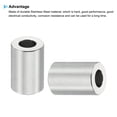 thumbnail image 4 of M4 Stainless Steel Spacers, 5 Pcs Metal Spacer Stainless Steel 4.2mm ID x 8mm OD x 12mm L for 5/32inch or M4, 4 of 5