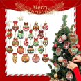 thumbnail image 2 of WAITLOVER 12 piezas de adornos navideños de diamantes, llavero artístico de diamantes DIY, diamante UKS, 2 of 6