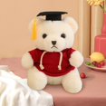 thumbnail image 3 of YIMWNYI Graduation Teddy Bear with Doctoral Cap and Gown, Cute Plush Graduation Toy, Soft and Comfortable Graduation Gift, Ideal for Graduation Season, Birthday, and Academic Celebrations, 3 of 6