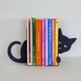 thumbnail image 3 of Sujetalibros Balvi Gato Oculto Negro de Metal, 3 of 6