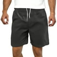 thumbnail image 4 of GrmtClth Corduroy Shorts Men Elastic Waist Drawstring Big and Tall Cargo Short Relaxed Fit Vacation Golf Shorts 2026 Gym Athletic Shorts with Multi-Pocket Black L, 4 of 4