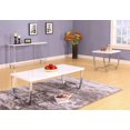 thumbnail image 1 of Topline Home Furnishings White Lacquer Sofa Table, 1 of 4