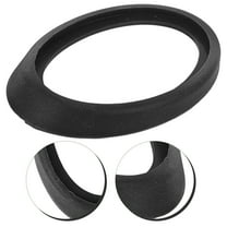 Milisten DIY Installation Antenna Base Gasket Rubber Black 2Pcs