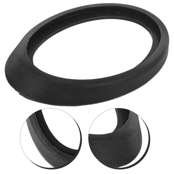Milisten DIY Installation Antenna Base Gasket Rubber Black 2Pcs