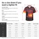 thumbnail image 5 of Balery Sunset Western Desert Cowboy Camisas hawaianas de manga corta para hombre, camisas playeras de corte holgado, camisas de vacaciones con botones,Small, 5 of 7