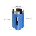 thumbnail image 3 of Uxcell Dry or Wet Drilling Thread Sintered Diamond Core Drill Bits for Concrete Stone 40mm, 3 of 5