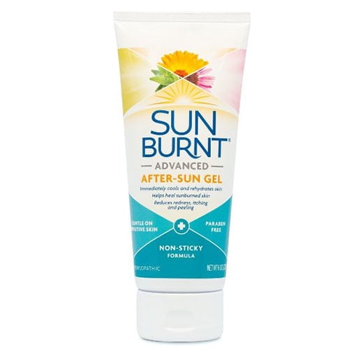 Sunburnt Advanced AfterSun Gel Daily Sun Recovery, 6 oz, 6 Pack