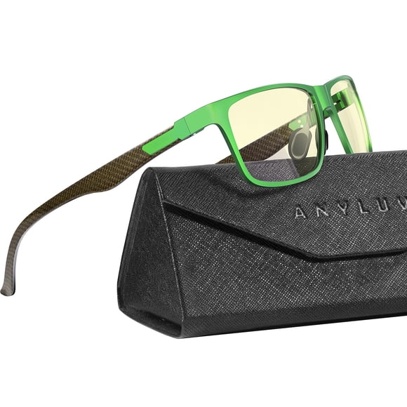 Gafas de bloqueo de luz azul ANYLUV para hombre Al-Mg Metal