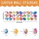 thumbnail image 3 of Pegatinas de pared de Pascua, autoadhesivas para ventanas de vidrio, fondo decorativo para fiestas, para dormitorio, celebración de Pascua, decoración navideña, arte adhesivo para ventanas,, 3 of 5