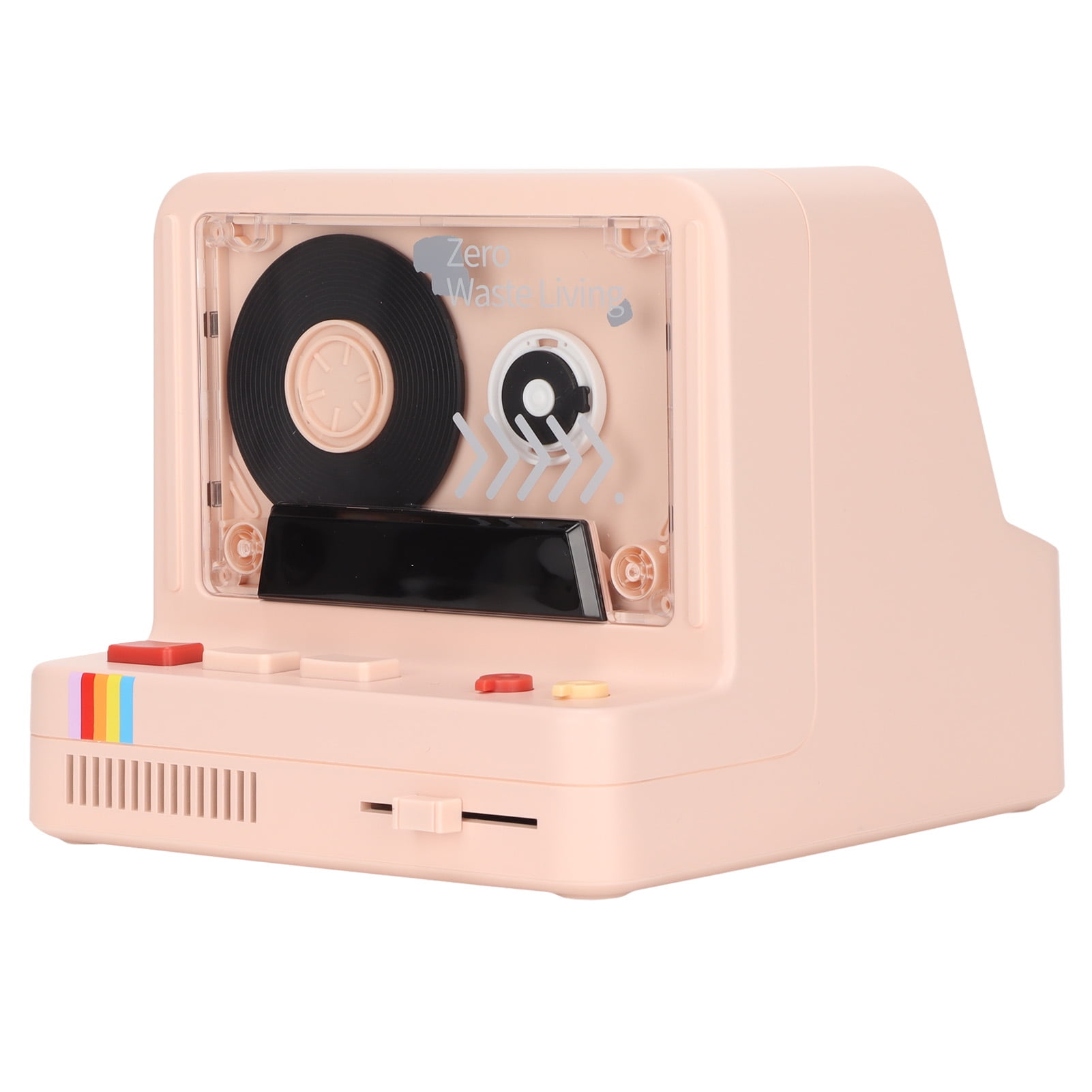 Cassette Player, Cassette Tape Player Portable Stereo Auto Rotate Black