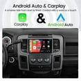 thumbnail image 2 of Car Stereo Radio for Dodge Ram 2013-2019 Android 13 9inch Touch Screen Radio Replacement Support Wireless Carplay Android Auto Navigation Bluetooth Radio WiFi Audio Video 2+32G, Manual AC Carply, 2 of 15
