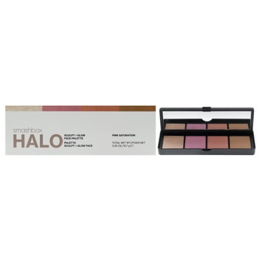SmashBox Halo Sculpt Plus Glow Face Palette - Pink Saturation , 0.55 oz Makeup