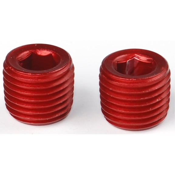 JEGS Aluminum Pipe Plugs 1/4 in. NPT