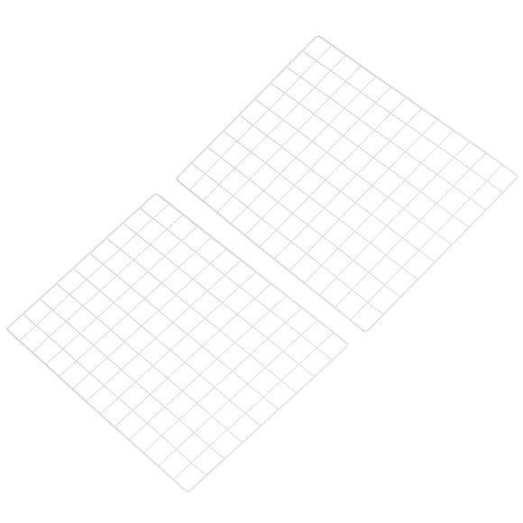 Uxcell Wire Grid Panel Board Photo Pictures Memo Display Grid Panels Hanging Organizer Wall Decorative Panel White 18x26 Inch