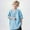 B_ Light Blue, variant on Mwjwdo Boys' Short Sleeve Dress Shirts Classic Collared Button-Down Tshirt Solid Cotton Linen Top with Chest Pocket Green 9 Years