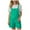 Green, variant on Jumpsuits for Teen Girls Summer Sleeveless Casual Romper Spaghetti Strap Shorts Jumpsuit Outfits Clothes with Pockets Brown Size,13-14 Years