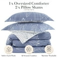 thumbnail image 2 of Premium Collection of Oversized Reversible Comforter Sets, 2 of 9