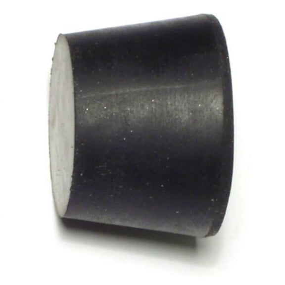 1-1/2" x 1-3/16" x 1" #7 Black Rubber Stoppers STPR-166 (3 pcs.)